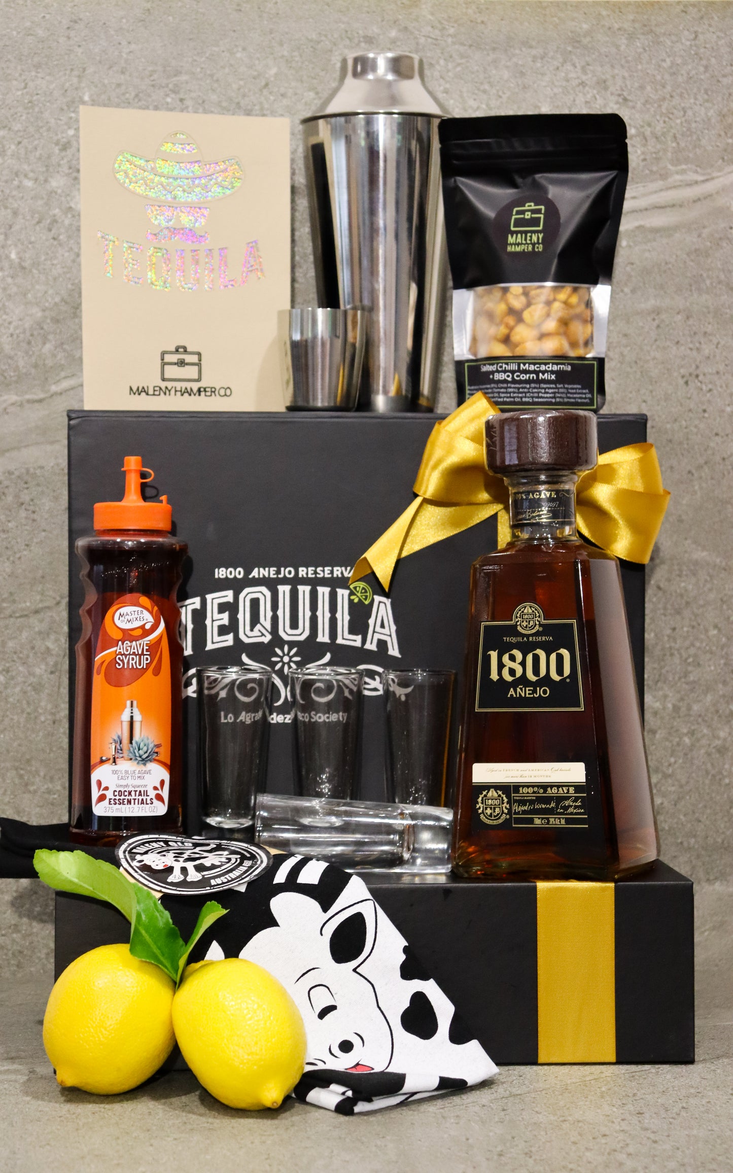 Tequila Reserva 1800 Anejo Hamper