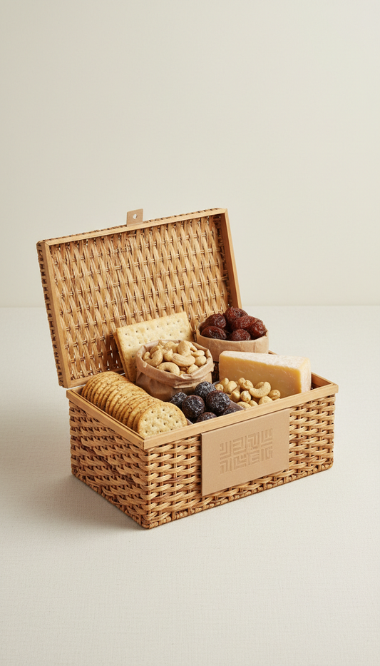 Gourmet Snack Assortment with Artisan Chocolates