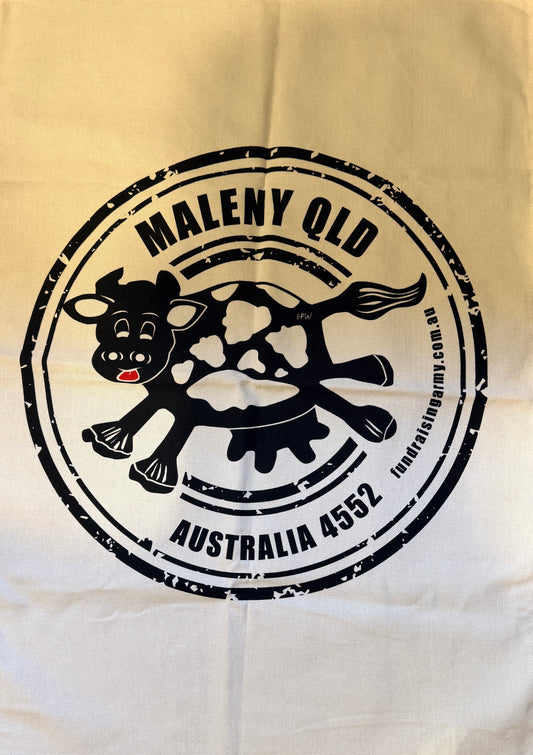 White 100% Cotton Tea Towel