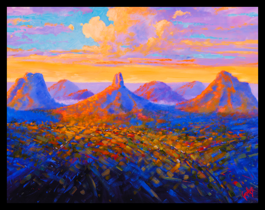 Gary Myers 'Sunrise On Glasshouse' Hamper